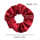 Satin Scrunchies - Set of 4