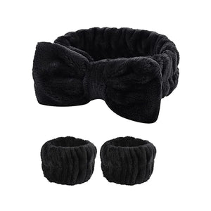 Face Wash Headband & Cuffs Set