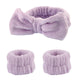 Face Wash Headband & Cuffs Set