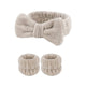 Face Wash Headband & Cuffs Set