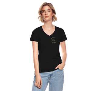 Women's V-Neck Beauty Pro T-Shirt - black