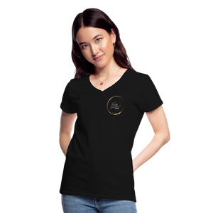 Women's V-Neck Beauty Pro T-Shirt - black