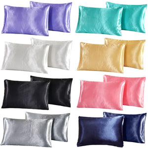 Satin Pillowcase - Set of 2