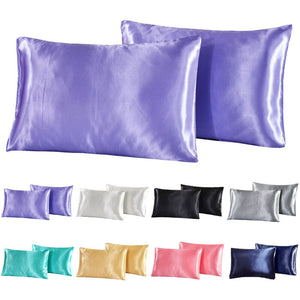 Satin Pillowcase - Set of 2