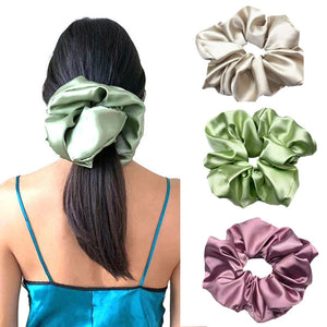 Satin Scrunchies Oversized