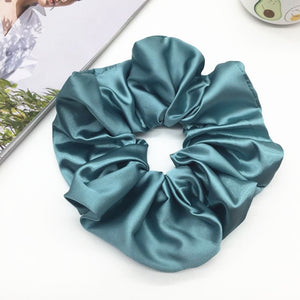 Satin Scrunchies Oversized